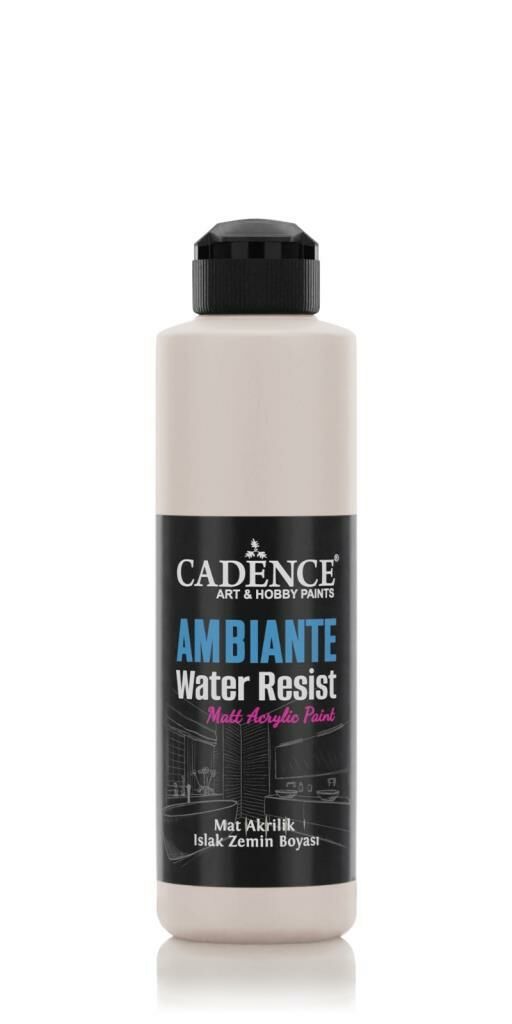 Cadence Ambiante Suya Dayanıklı Akrilik Boya AW-05 FİLDİŞİ SAHİLİ 250ML + KATALİZÖR 10GR