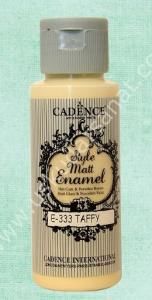 Cadence Style Matt Enamel Cam & Porselen Boyası 59 ml E-333 Taffy