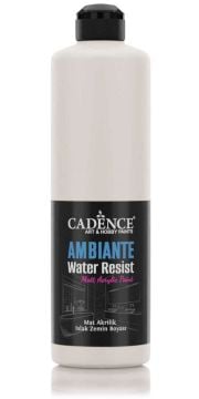 Cadence Ambiante Suya Dayanıklı Akrilik Boya AW-05 FİLDİŞİ SAHİLİ 500ML + KATALİZÖR 20GR