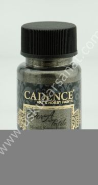 Cadence Dora Textile Metalik Kumaş Boyası 50ml 1138 Antrasit-Antrachite