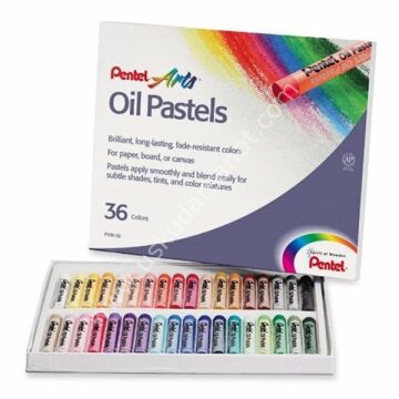 Pentel Arts Yağlı Pastel 36 Renk