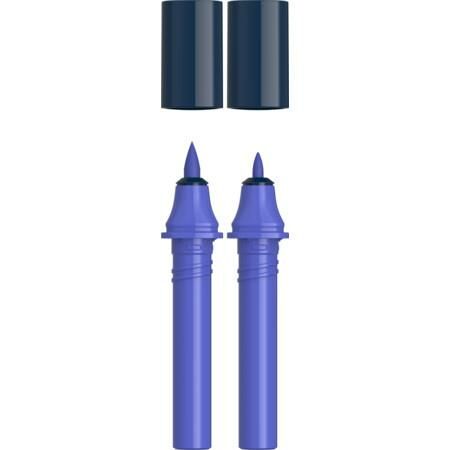 Schneider Paint-It 040 Twin Markör Kartuşu 2 li Mavi
