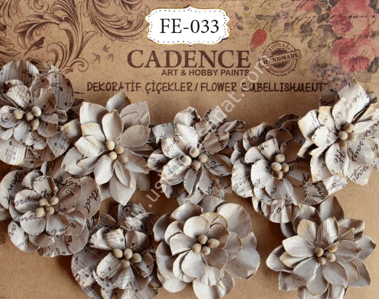 Cadence 3D Dekoratif Çiçekler FE-033