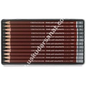 Cretacolor Fine Art Graphite Kalem 12'li Set 16052