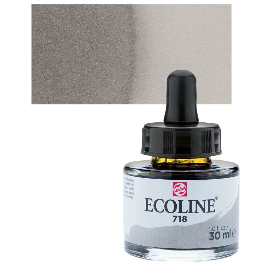 Talens Ecoline Sıvı Suluboya 30 ml. 718 Warm Grey