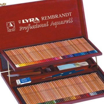 Lyra Rembrandt Aquarell - Wooden Box Set 106 Parça