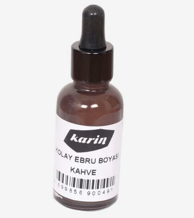 Karin Kolay Ebru Boyası 30ml Kahverengi