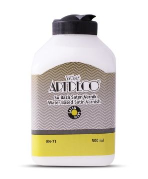 Artdeco Su Bazlı Vernik Saten Yarı-Mat 500 ML