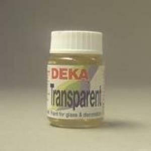 Deka Transparent Cam Boyası 25ml Cam Şişe 02-00 Farblos (açıcı)