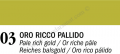 Ferrario Sıvı Varak Yaldız Pale Rich Gold 03