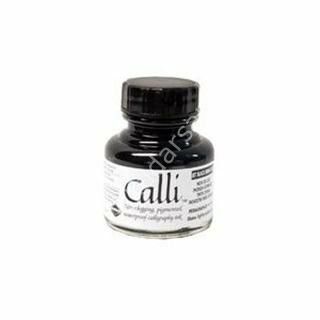 Daler Rowney Calli ink 29,5 ml, 010 JET BLACK IND.