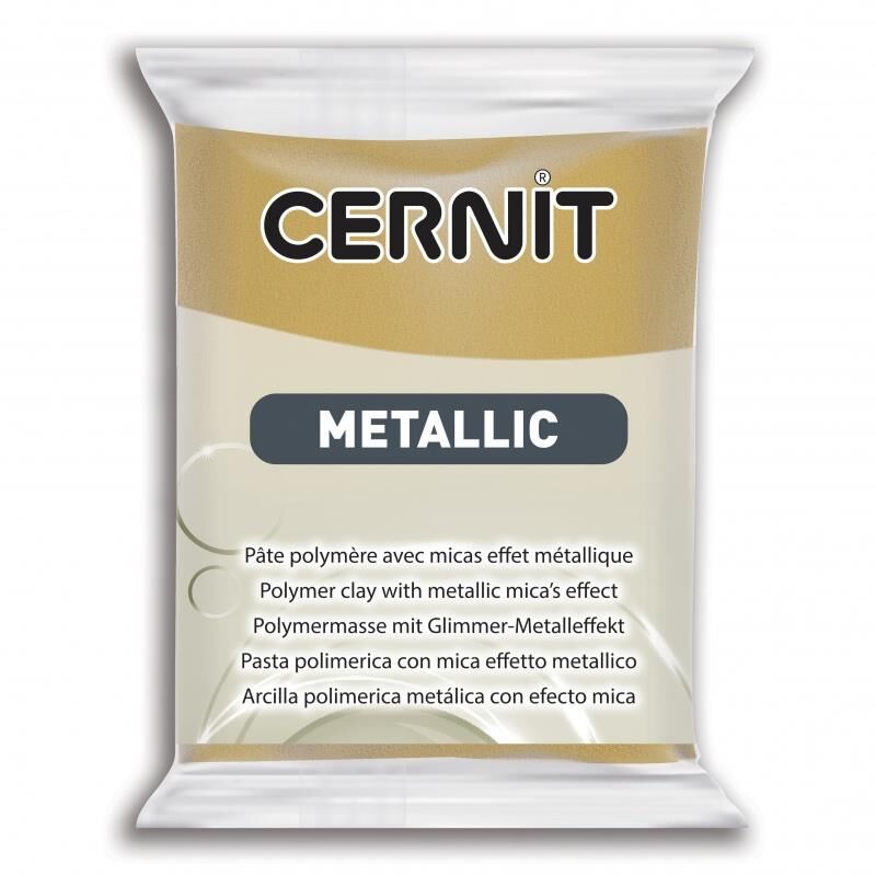 Cernit Polimer Kil Hamuru 56gr (Metalik) 053 Rich Gold