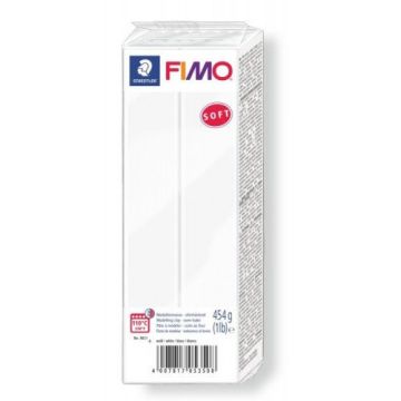 Staedtler Fimo Soft Fırınlanabilir Polimer Kil 454gr Beyaz 0