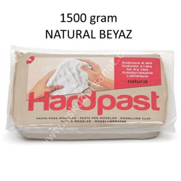 Hardpast Havayla Kuruyan Seramik Hamuru BEYAZ 1500 gr.