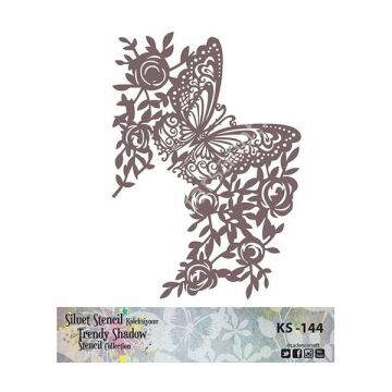 Cadence Siluet Trendy Shadow Stencil KS-144