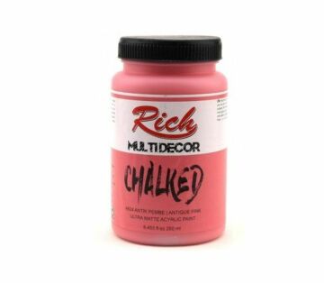 Rich Multi Decor Chalked Akrilik Boya 250ml. 4524 ANTİK PEMBE