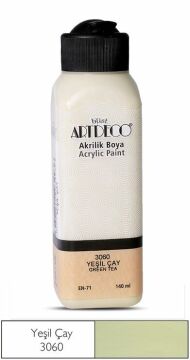 Artdeco Yeni Formül Akrilik Boya 140 ml 3060 Yeşil Çay