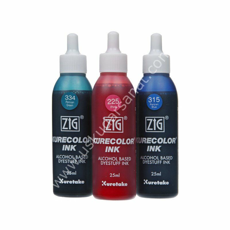 Zig Kurecolor Alkol Bazlı Markör Mürekkebi 25ml