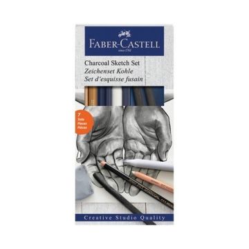 Faber Castell Charcoal Sketch Set Kömür Eskiz Seti