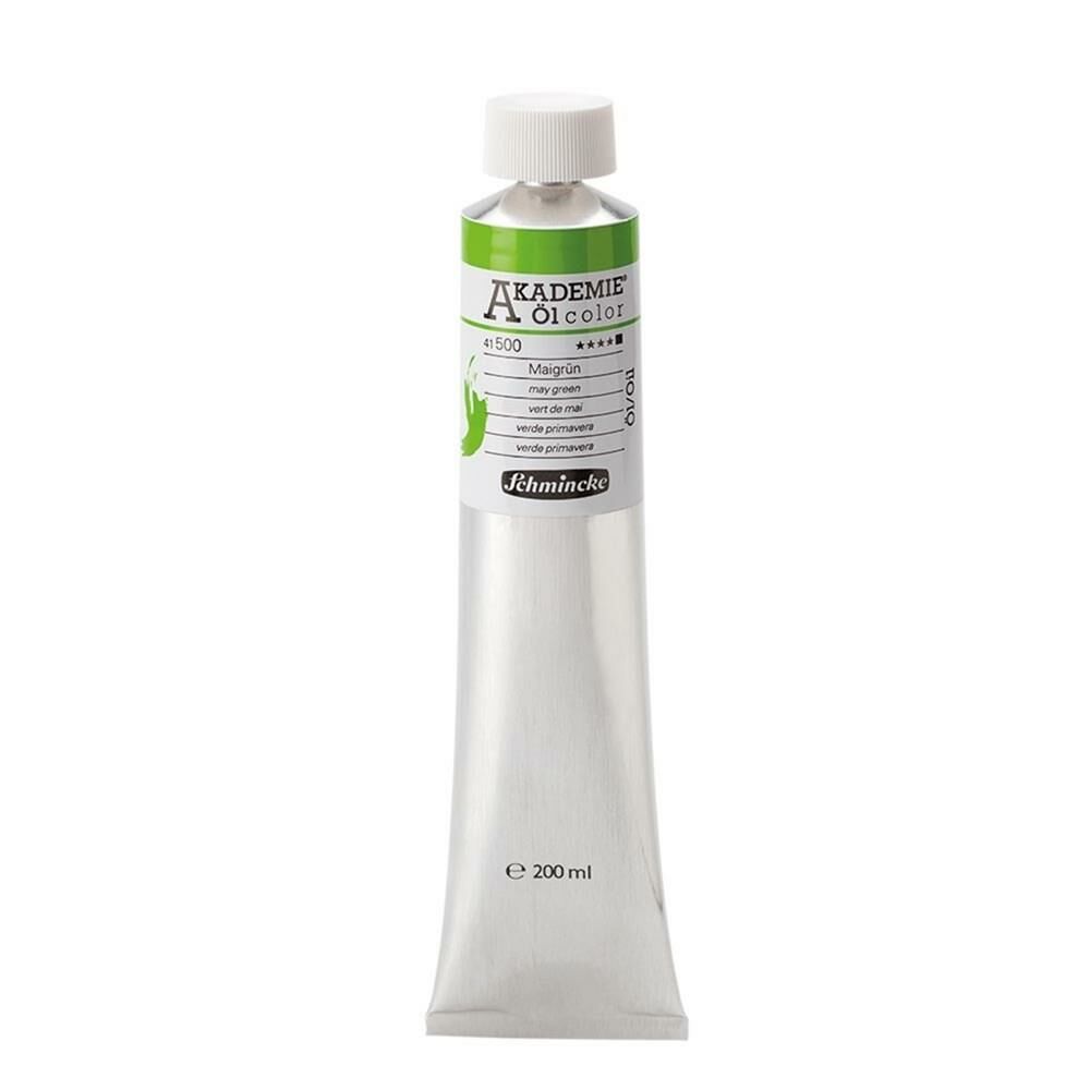 Schmincke Akademie 200 ml Yaglıboya No:500 May Green