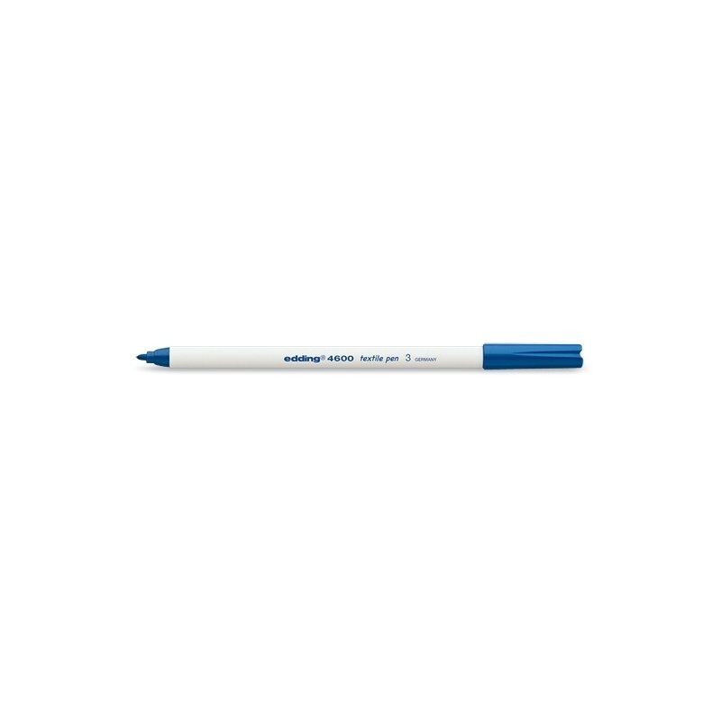 Edding 4600 Tekstil-Kumaş kalemi 03 Mavi