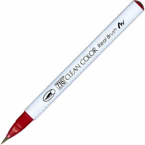 Zig Clean Color Real Brush Fırça Uçlu Marker Kalem 260 Deep Red