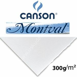 Canson Montval Suluboya kağıdı 300 gr,50x65 10'lu Paket