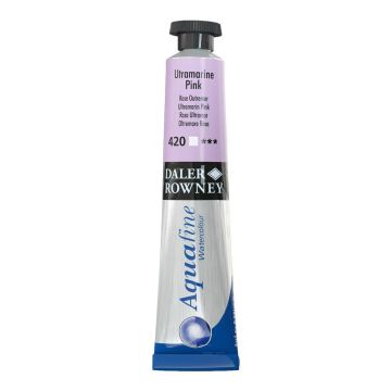 Daler Rowney Aquafine Tüp Suluboya 8ml ULTRAMARINE PİNK 420