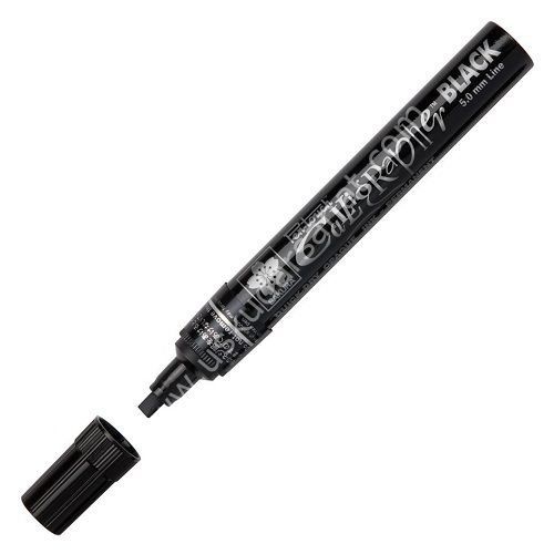 Sakura Pen-touch Kaligrafi Kalemi 5mm Permanent Siyah
