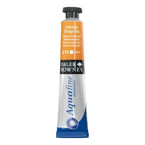 Daler Rowney Aquafine Tüp Suluboya 8ml CAD. ORANGE HUE 619