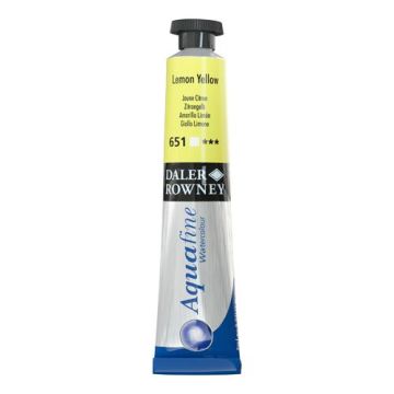 Daler Rowney Aquafine Tüp Suluboya 8ml LEMON YELLOW 651