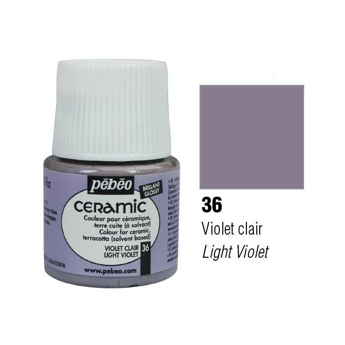 Pebeo Seramik Boyası Light Violet  036