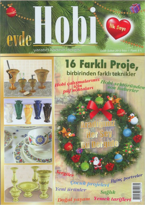 Evde HOBİ Dergisi 1