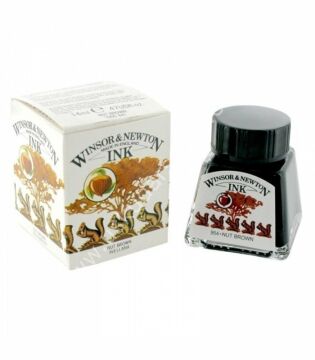 Winsor & Newton Çizim Mürekkebi 14ml 954 Nut Brown