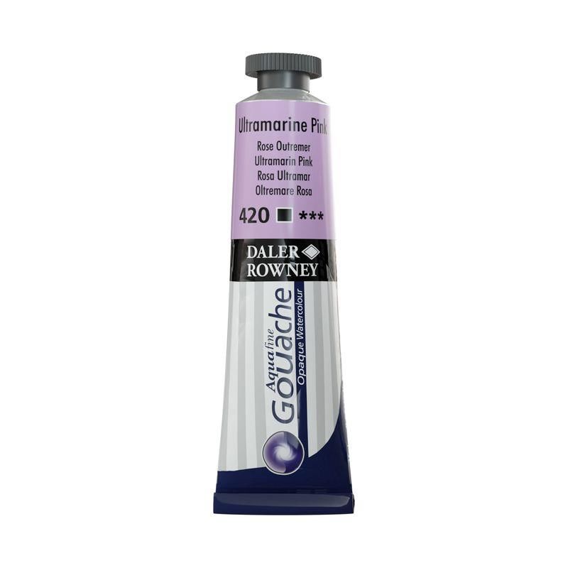 Daler Rowney Aquafine Guaj Boya Tüp 15ml Ultramarine Pink 420