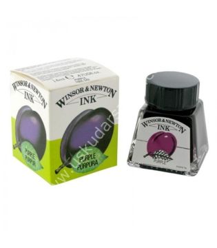 Winsor & Newton Çizim Mürekkebi 14ml 542 Purple