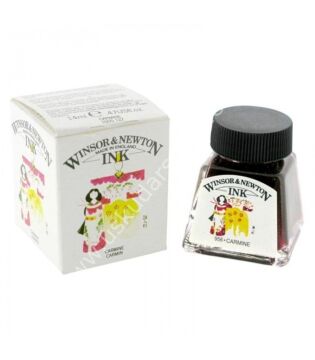 Winsor & Newton Çizim Mürekkebi 14ml 956 Carmine