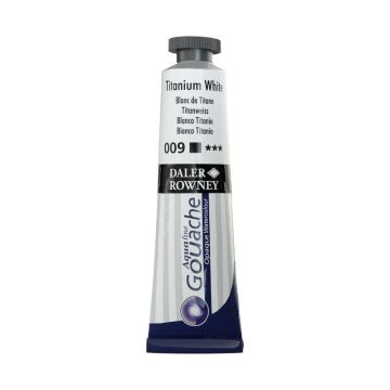 Daler Rowney Aquafine Guaj Boya Tüp 15ml Titanium White 009