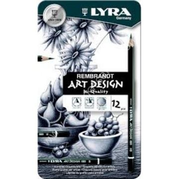 Lyra Rembrant Art Design Karakalem Seti 12'li Art no:1111120