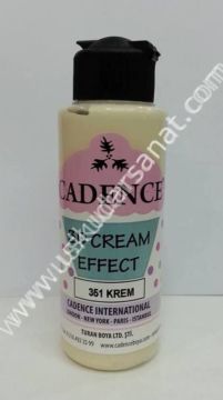 Cadence 3D Cream Effect Boya 250ml 351 Krem