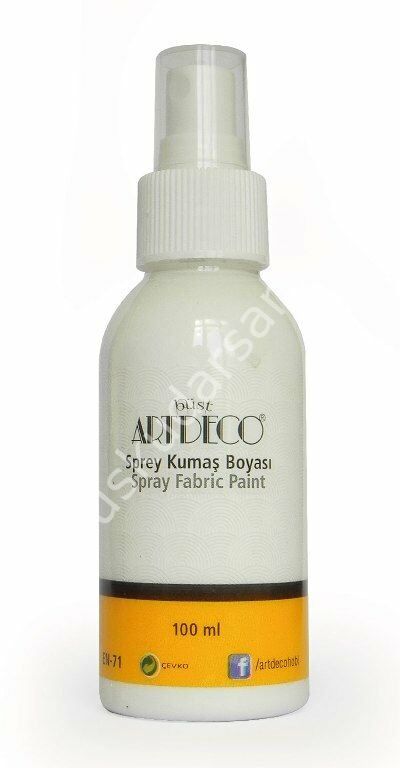 Artdeco Sprey Kumaş Boyası 100ml Beyaz