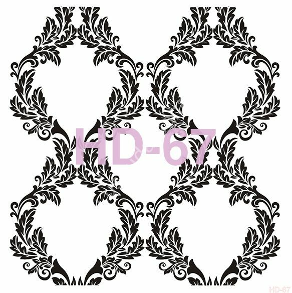 Cadence Home Decor Mobilya - Duvar Stencil 45x45cm HD-67