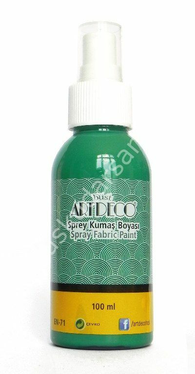 Artdeco Sprey Kumaş Boyası 100ml Koyu Yeşil