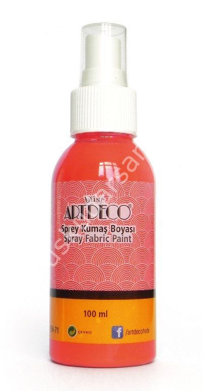 Artdeco Sprey Kumaş Boyası 100ml Scarlet