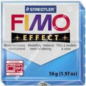 Staedtler Fimo Effect Polimer Kil 374 Blue (Transparan)