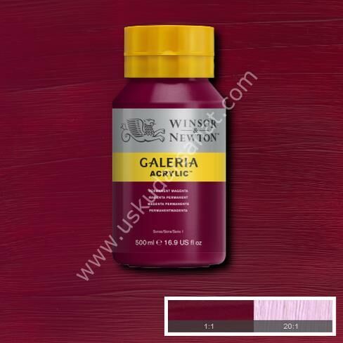 W.Newton Galeria Akrilik Boya 500ml 488 PERMANENT MAGENTA