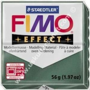 Staedtler Fimo Effect Polimer Kil 58 Opal Green (Metalik)