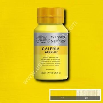 W.Newton Galeria Akrilik Boya 500ml 114 CADMIUM YELLOW PALE HUE