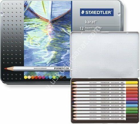 Staedtler Karat Aquarell Boya Kalemi 12 li Set