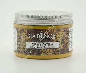 Cadence Rusty Patina Boya 150ml RP-08 Oksit Sarı